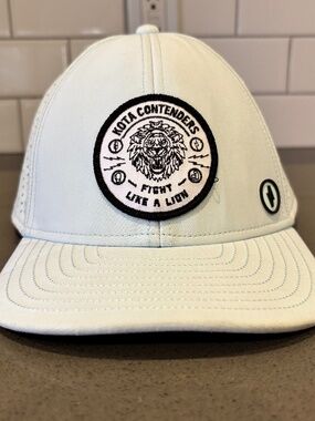 Melin A-Game Hydro Hat Snapback Lion Patch “Fight Like a Lion” | Light Blue